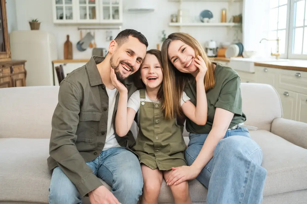 happy family with family-friendly financing options for your dental care